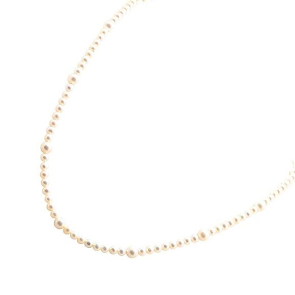 TIFFANY White Pearl Necklace